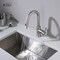 Kibi Circular Single Handle Pull Down Kitchen & Bar Sink Faucet with Soap Dispenser C-KKF2011BN-KSD100BN - alternate 4